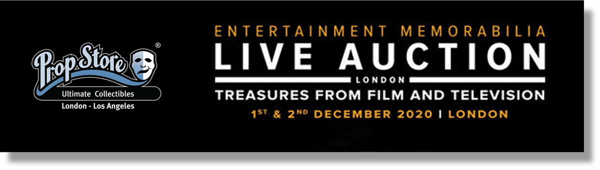 Prop Store December 2020 Auction - Some Amazing Props Up For Grabs...