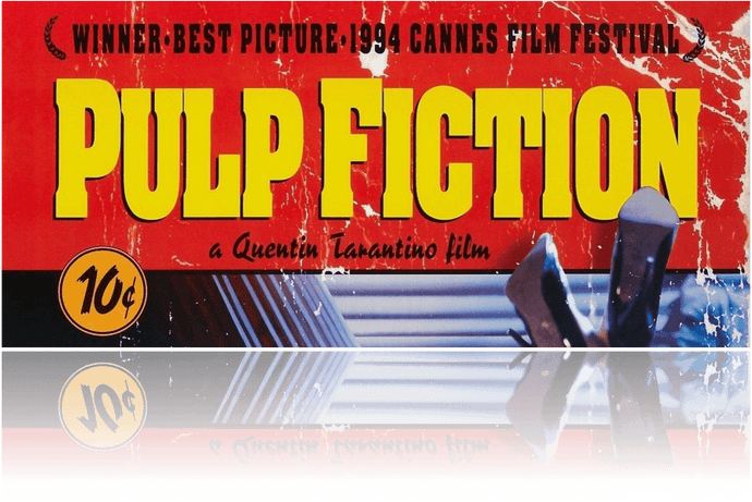 Pulp Fiction - One Litigious Movie Poster