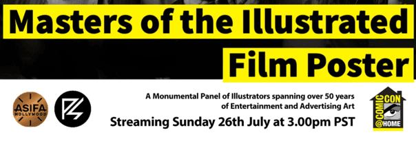 Master's of the Illustrated Movie Poster - The Sequel - Comic-Con 2020