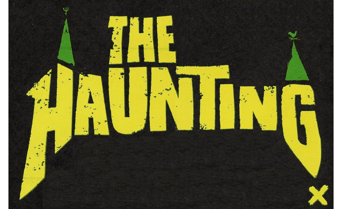 An original movie poster for the 963 horror film The Haunting