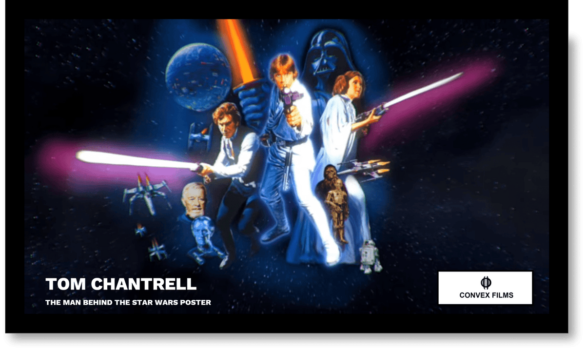 The Man Behind The Star Wars Poster - Tom Chantrell
