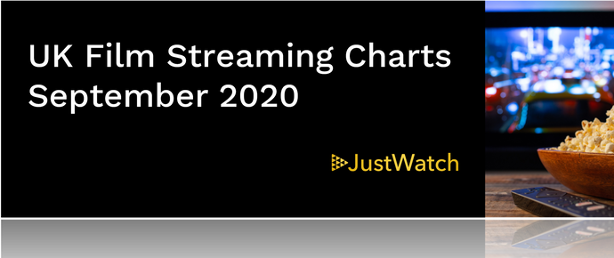 UK Film Streaming Charts for September 2020