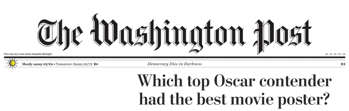 The Washington Post banner