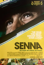 Load image into Gallery viewer, An original movie poster for the film Senna