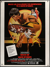 Load image into Gallery viewer, An original movie poster for the Bruce Lee film Game of Death