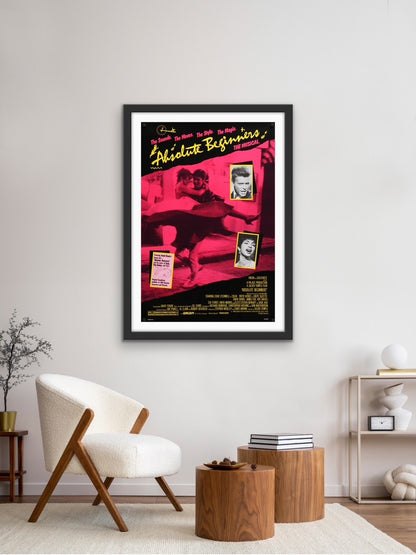 An original movie poster for the film Absolute Beginners