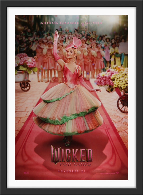 An original one sheet movie poster for the film Wicked For Good