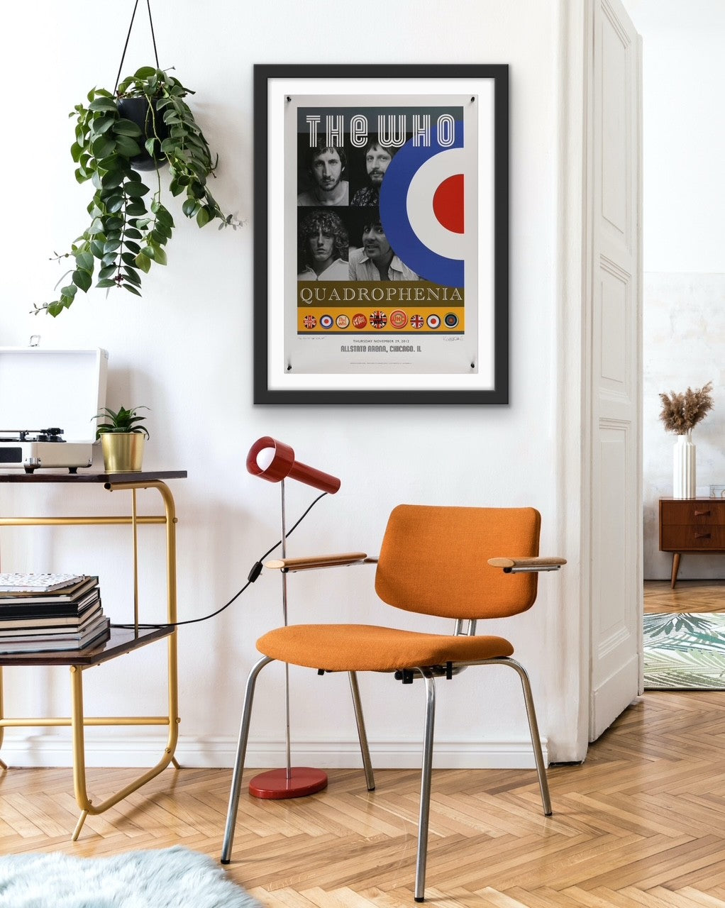 A superb art print for The Who - Quadrophenia and More - 2012 North American Tour