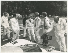 Load image into Gallery viewer, An original candid movie still from the Steve McQueen film Le Mans