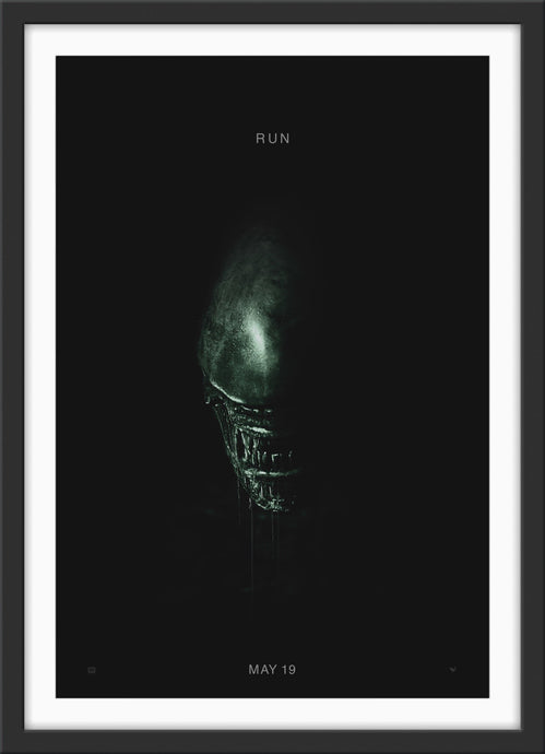 An original teaser movie poster for the film Alien Covenant