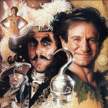 Load image into Gallery viewer, An original movie poster for the film Hook with artwork by Drew Struzan