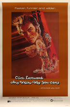 Load image into Gallery viewer, An original movie poster for the Clint Eastwood film Any Which Way You Can