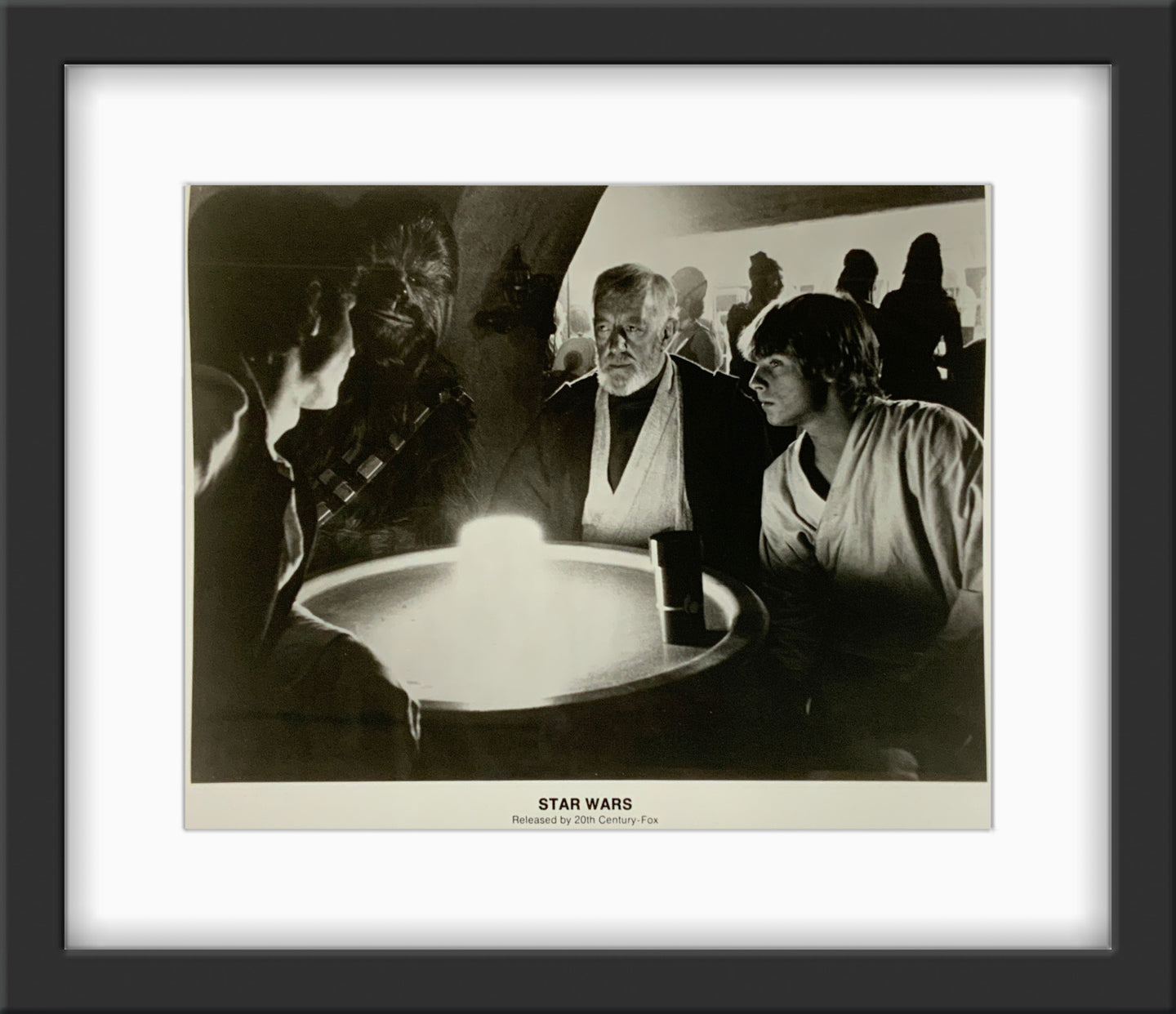 An original 8x10 movie still for the George Lucas film Star Wars / Episode 4 / A New Hope