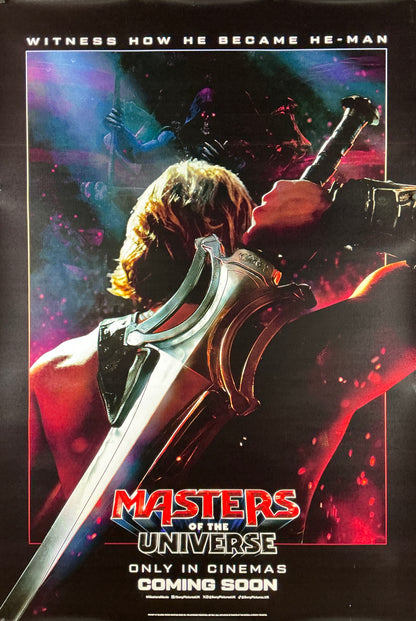 An original movie poster for the 2026 film Masters of the Universe