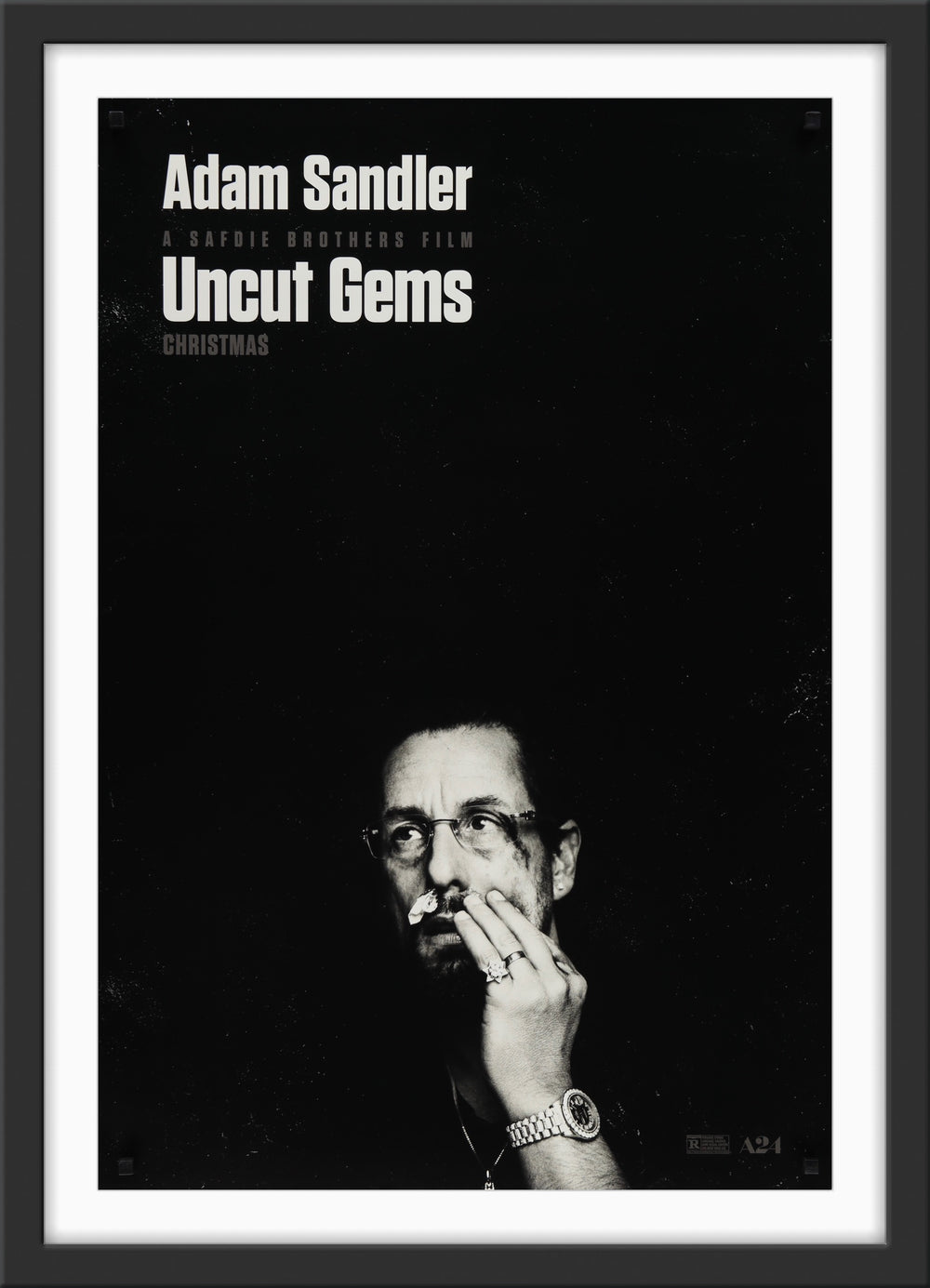 n original movie poster for the Adam Sandler film Uncut Gems