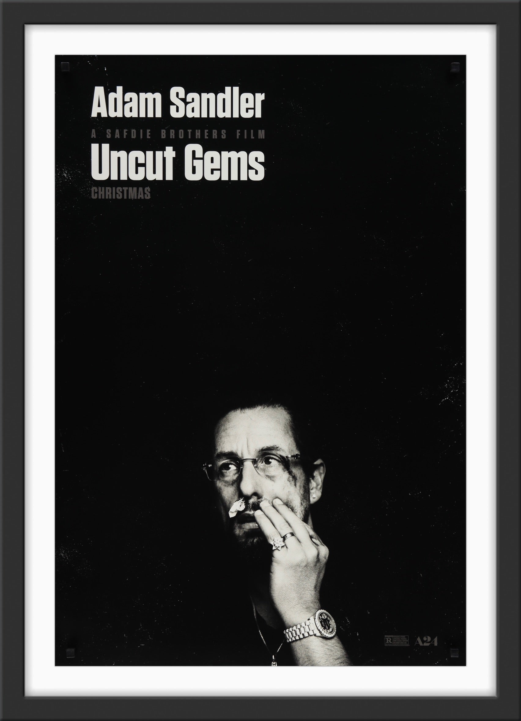 n original movie poster for the Adam Sandler film Uncut Gems
