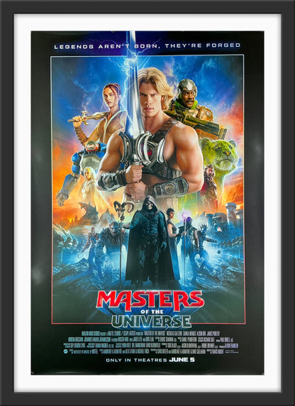 An original movie poster for the 2026 film Masters of the Universe