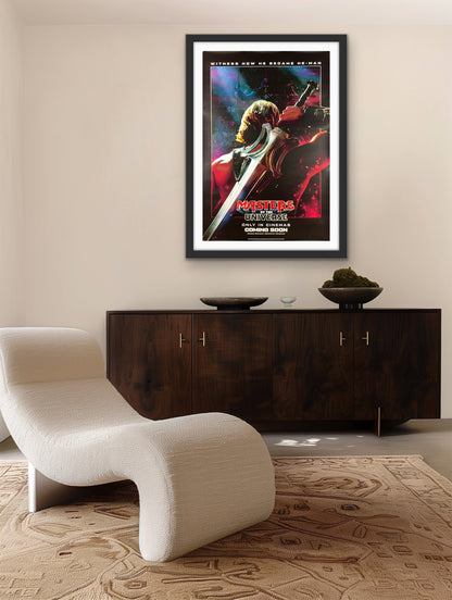An original movie poster for the 2026 film Masters of the Universe