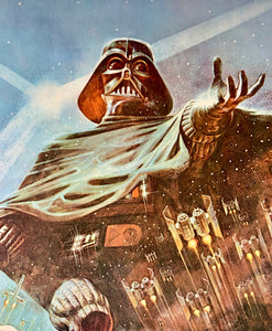An original 30x40 movie poster for the Star Wars film The Empire Strikes Back