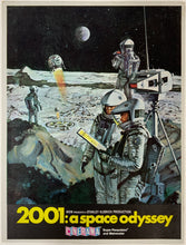 Load image into Gallery viewer, An original mini window card for the Stanley Kubrick film 2001: A Space Odyssey