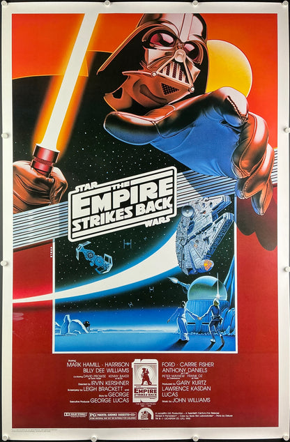 A one sheet movie poster by Kilian Enterprises for Star Wars - The Empire Strikes Back