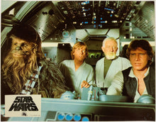 Load image into Gallery viewer, An original French lobby card for George Lucas&#39; Star Wars