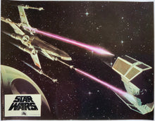 Load image into Gallery viewer, An original French lobby card for the George Lucas film Star Wars