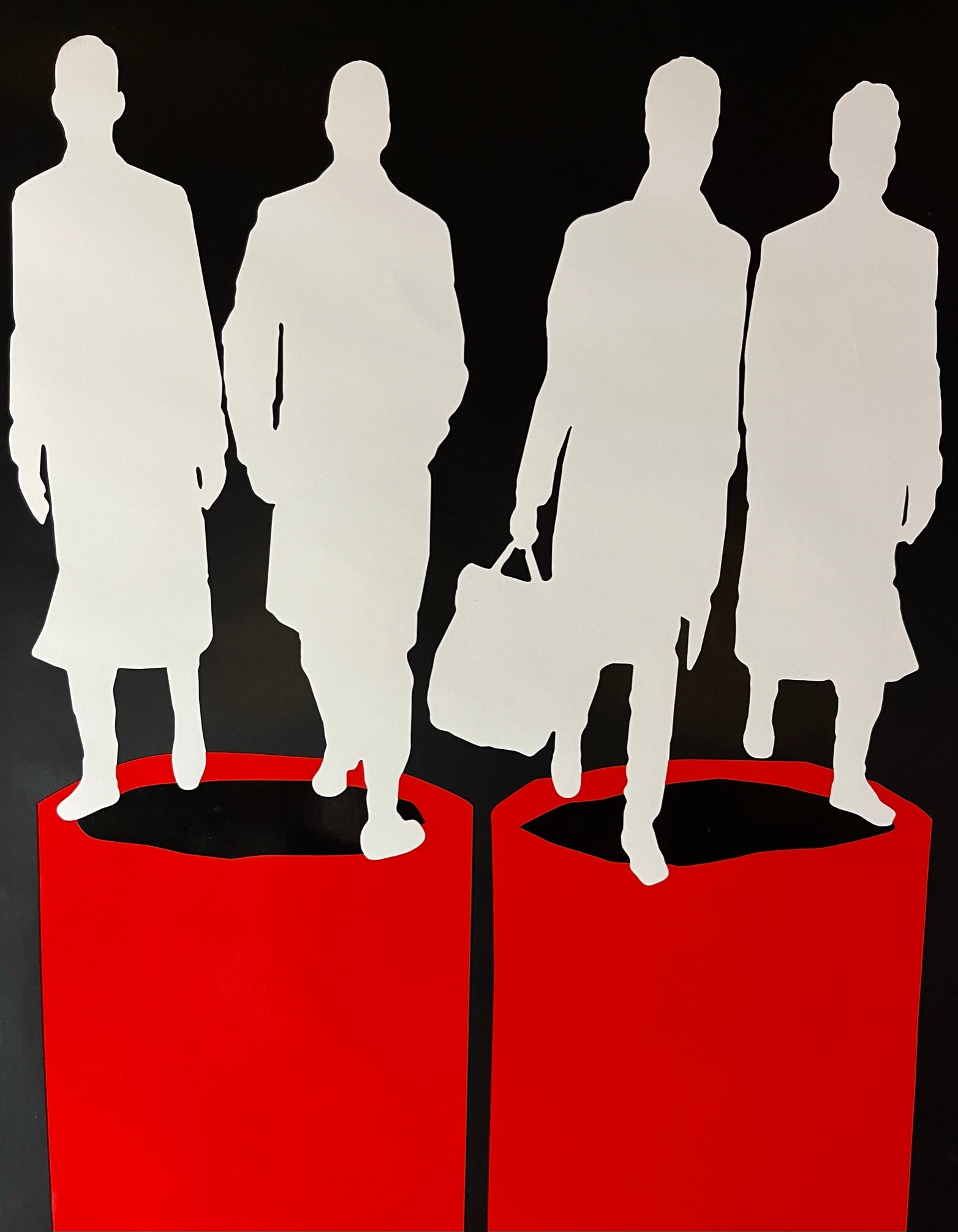 An original movie poster for the film Lock, Stock and Two Smoking Barrels