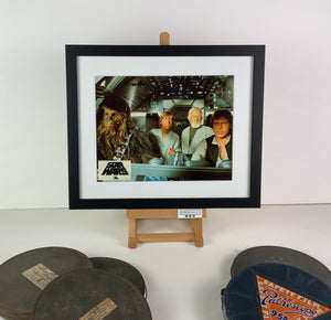 An original French lobby card for George Lucas' Star Wars