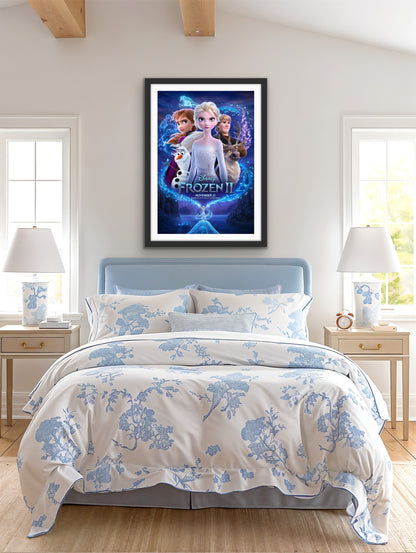 An original movie poster for the Disney film Frozen 2 / II