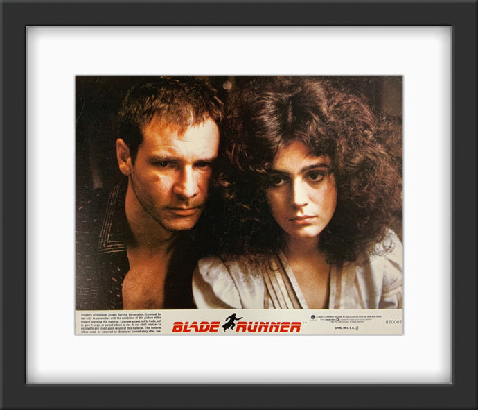 An original 8x10 lobby card for the Ridley Scott film Bladerunner / Blade Runner