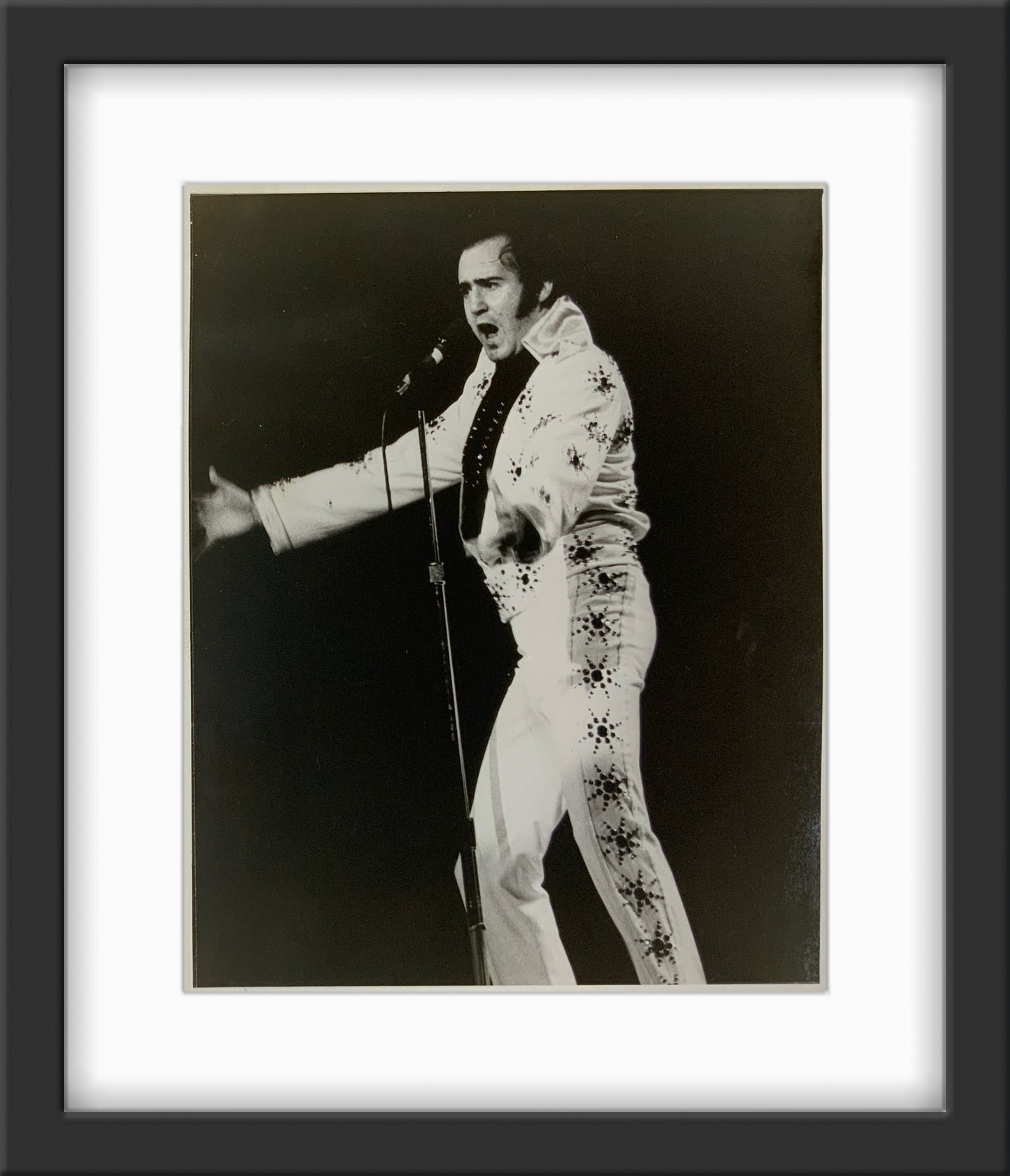 An original still for the TV show Andy Kaufman Plays Carnegie Hall