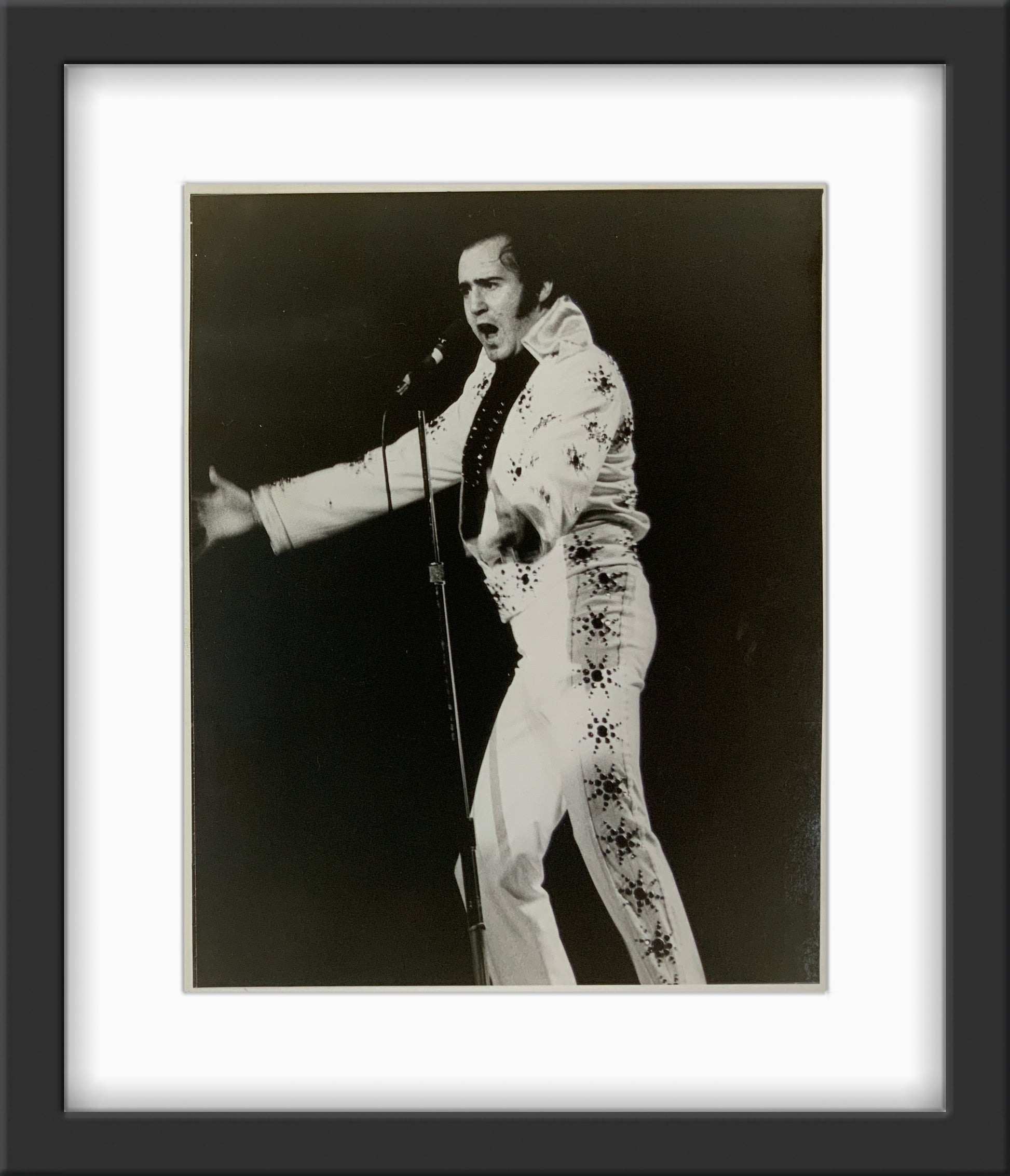 An original still for the TV show Andy Kaufman Plays Carnegie Hall