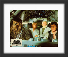 Load image into Gallery viewer, An original French lobby card for George Lucas&#39; Star Wars