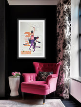 Load image into Gallery viewer, An original movie poster for the Audrey Hepburn film How To Steal A Million