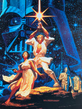 Load image into Gallery viewer, An original Kilian 15 Anniversary one sheet for the George Lucas film Star Wars