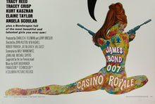 Load image into Gallery viewer, An original movie poster for the 1967 James Bond film Casino Royale