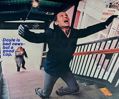 An original movie poster for the 1971 film The French Connection