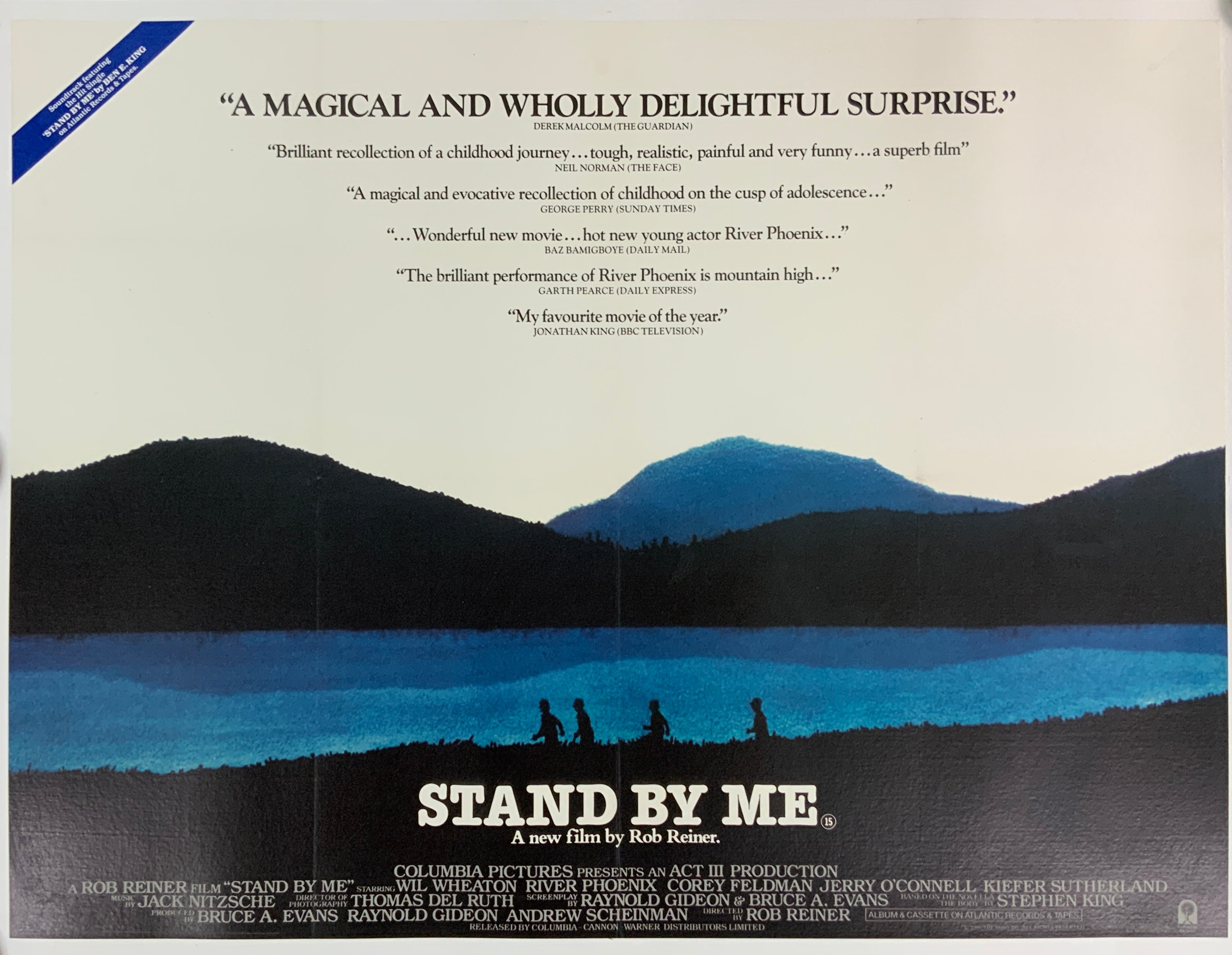 Stand By Me - 1986 - Original Movie Poster – Art of the Movies