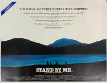 Load image into Gallery viewer, An original U.K. quad movie poster for the Rob Reiner film Stand By Me