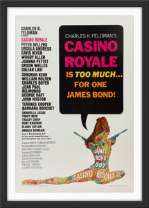 James Bond Casino Royale 1967 Original Movie Film Poster