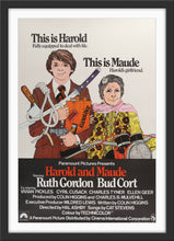 Load image into Gallery viewer, An original movie poster for the film Harold and Maude
