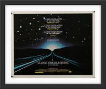 Load image into Gallery viewer, An original half sheet movie poster for the Steven Spielberg film Close Encounters of the Third Kind