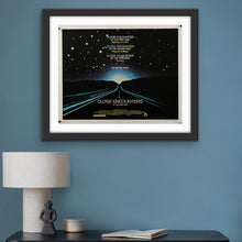 Load image into Gallery viewer, An original half sheet movie poster for the Steven Spielberg film Close Encounters of the Third Kind