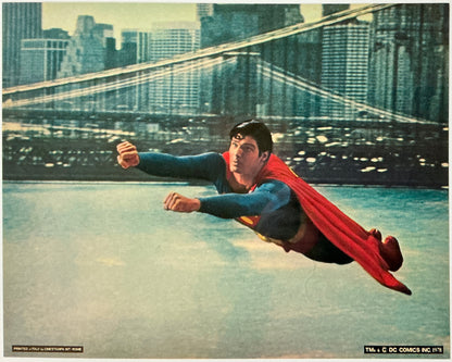 An original 8x10 movie still for the 1978 film Superman
