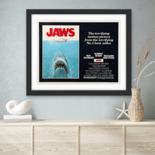 Load image into Gallery viewer, An original U.S. half sheet movie poster for the Steven Spielberg classic, Jaws