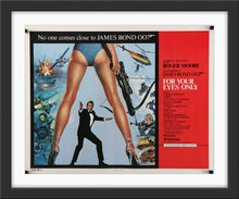 Load image into Gallery viewer, An original movie poster for the James Bond film For Your Eyes Only