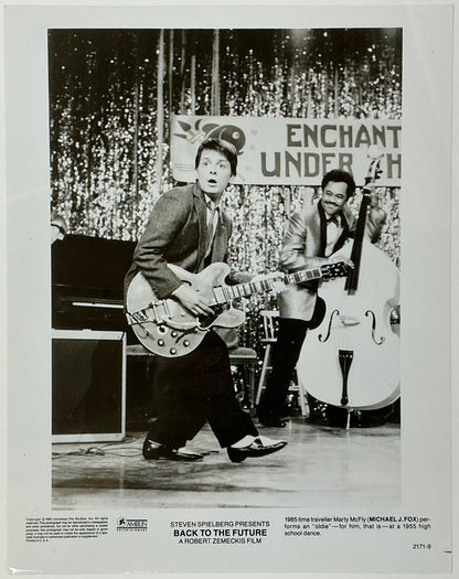 An original 8x10 movie still for the film Back to the Future