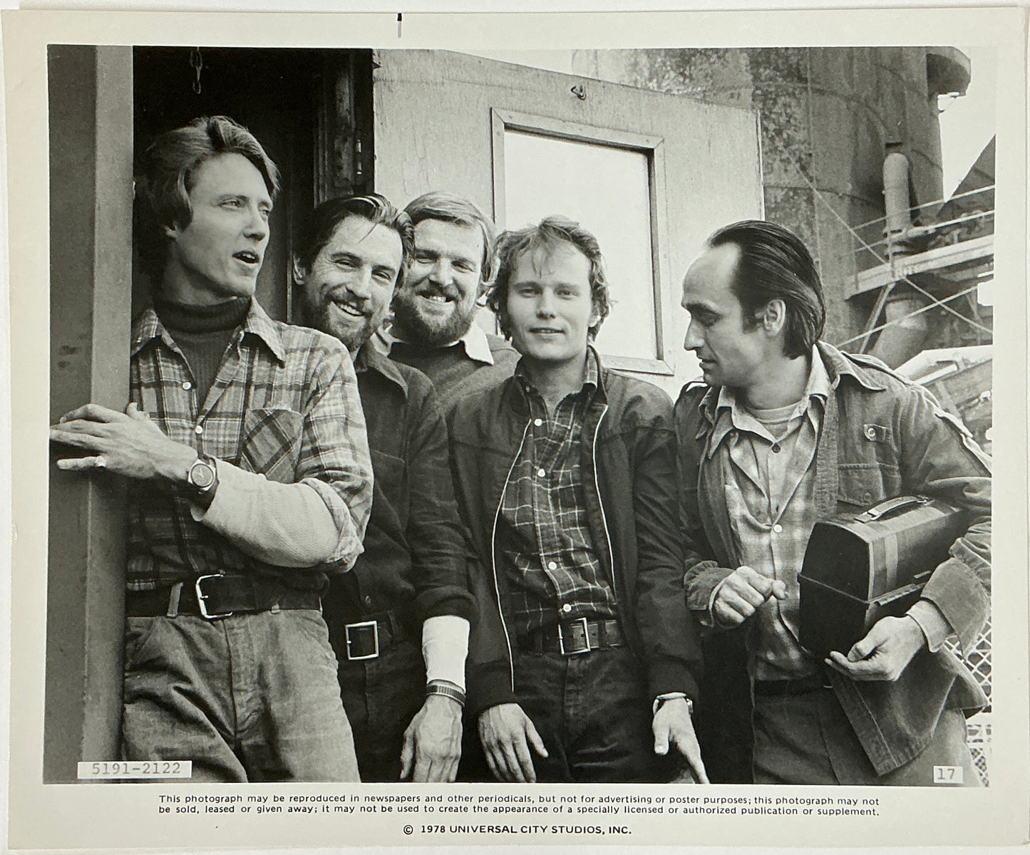 An original 8x10 movie still for the film The Deer Hunter