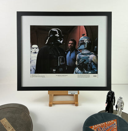 An original lobby card for the Star Wars film The Empire Strikes Back